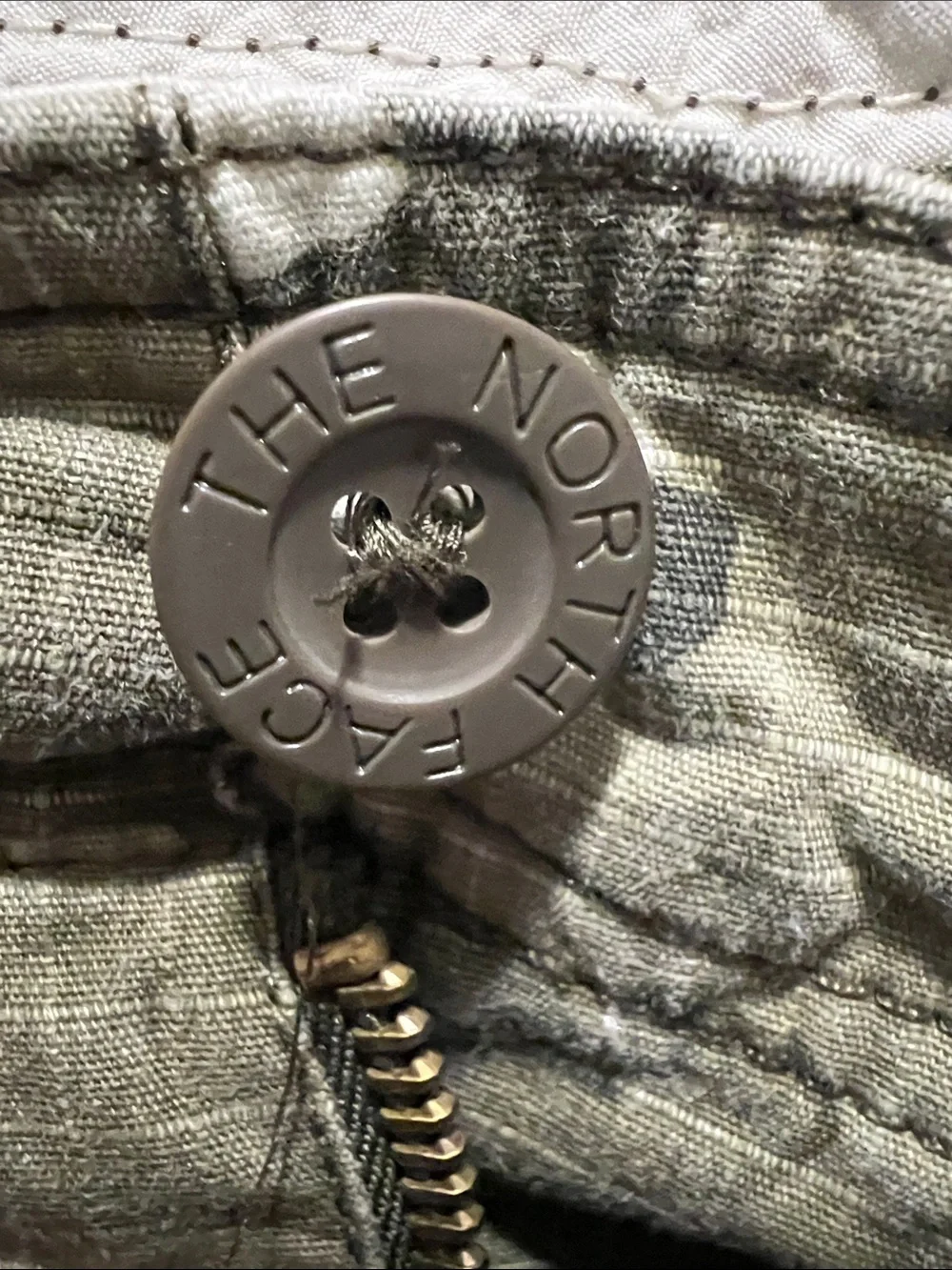 The North Face Men's Camouflage Cargo Shorts — Olive & White
